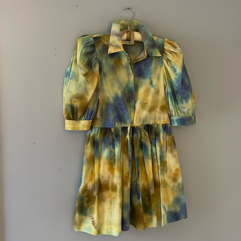 Hunter Bell McCauley Tie-Dye Mini Dress